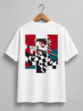 Tanjiro Split Panel Graphic Tee