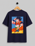 Goku & Gohan Classic Adventure Oversized T-Shirt