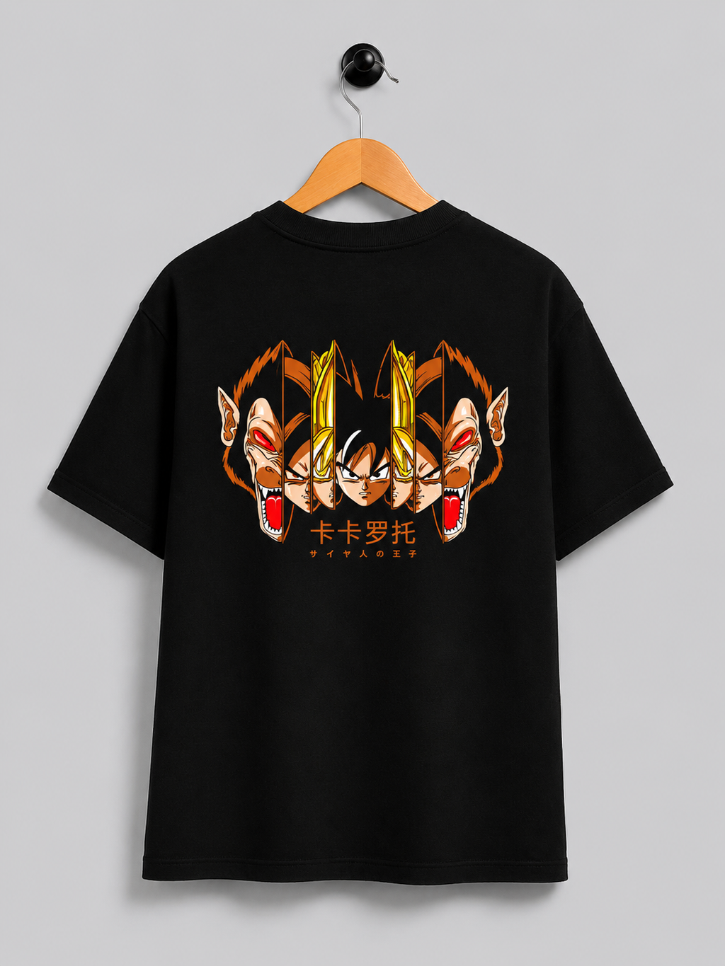 Saiyan Legacy Graphic Oversized T-Shirt