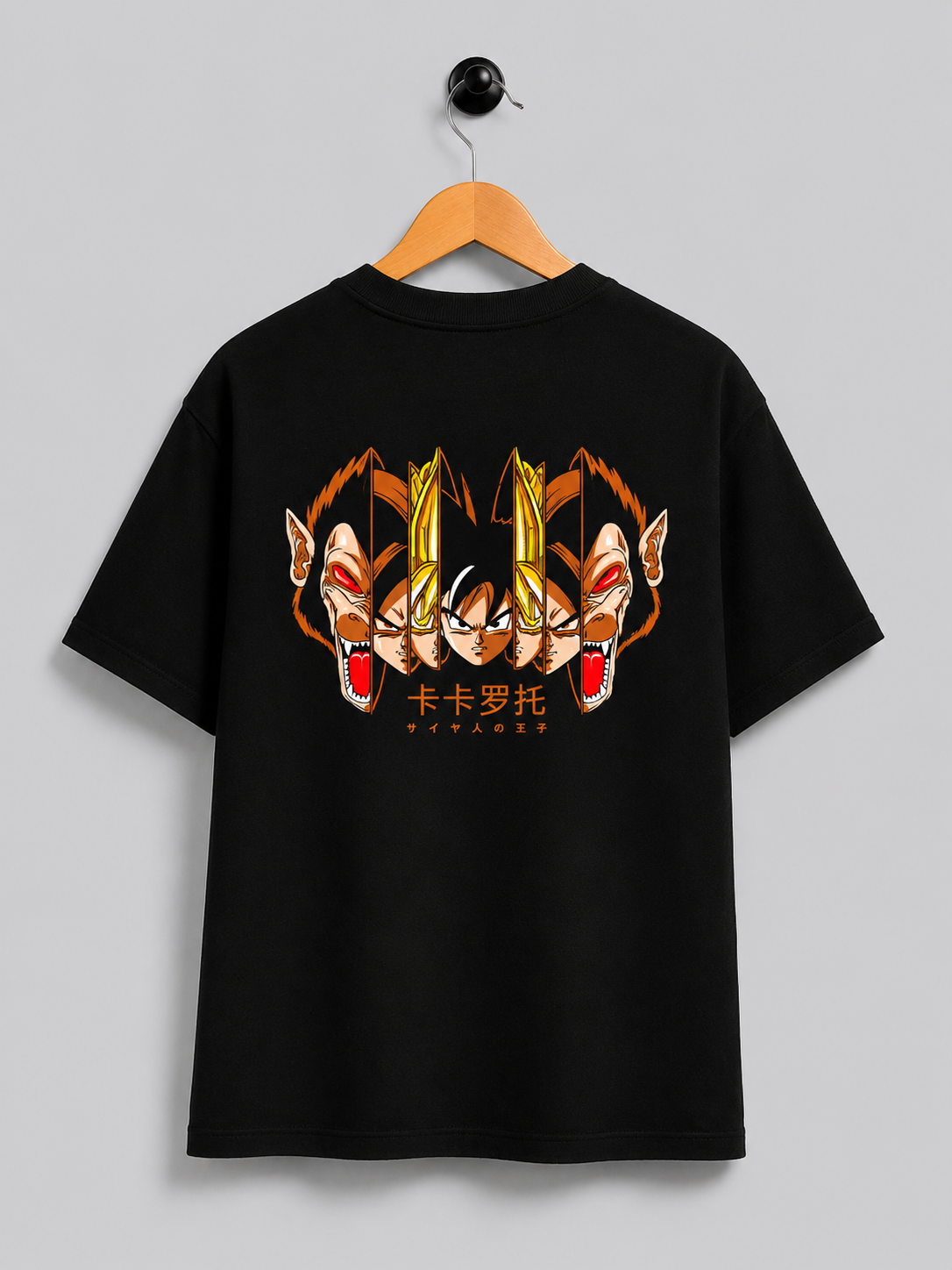 Saiyan Legacy Graphic Oversized T-Shirt