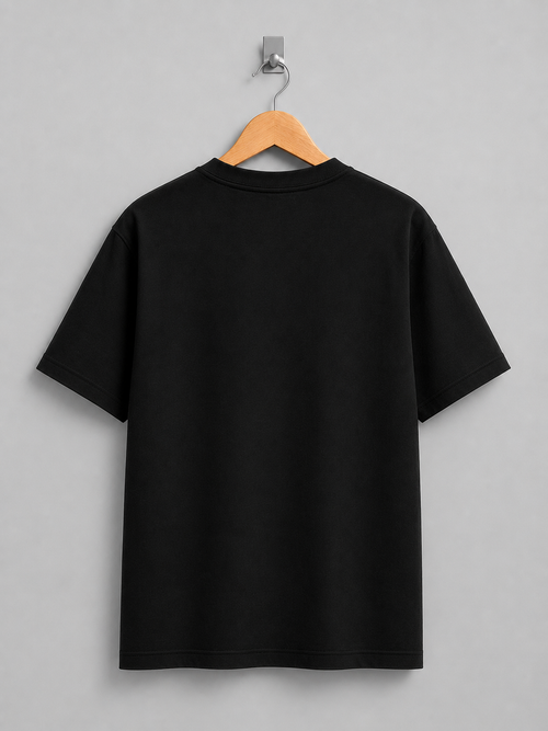 Born Free Raven – Dark Aesthetic Back Print T-Shirt