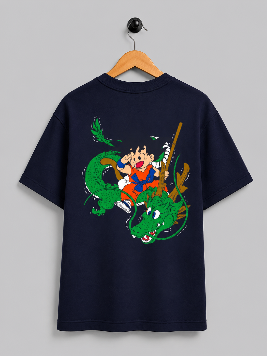 Kid Goku & Shenron Adventure Oversized T-Shirt