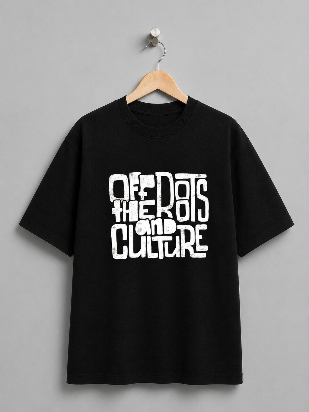 Off The Roads and Culture – Vintage Typography T-Shirt