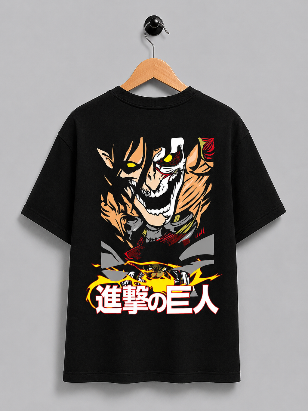 Attack on Titan Titan Face Oversized T-Shirt