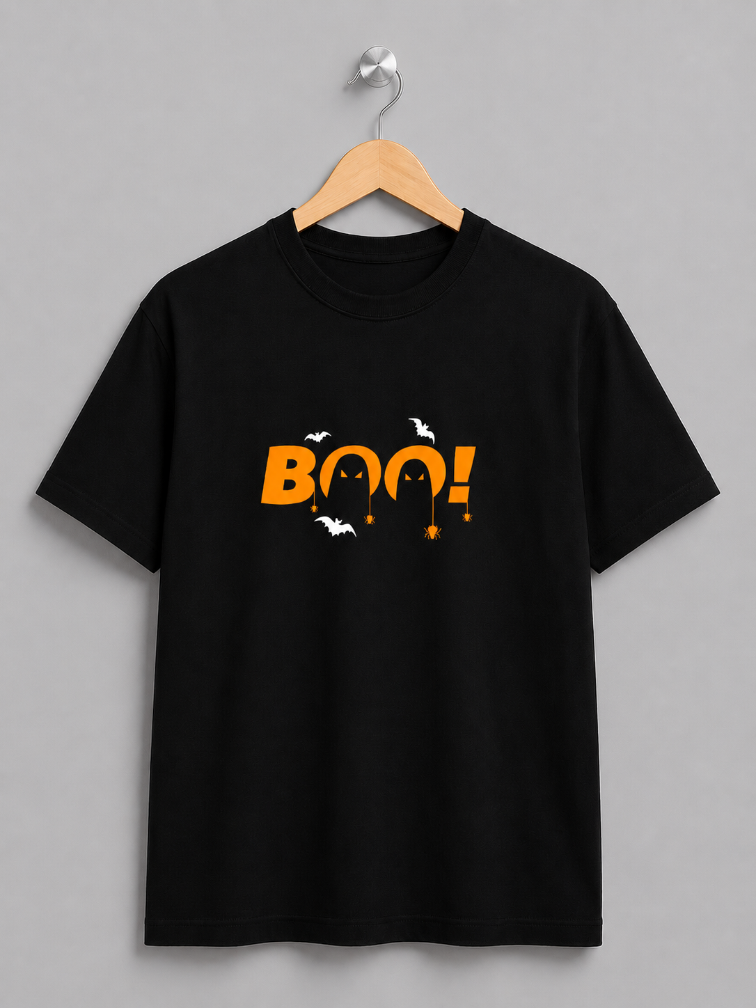 Boo! Halloween – Cute Spooky Graphic T-Shirt