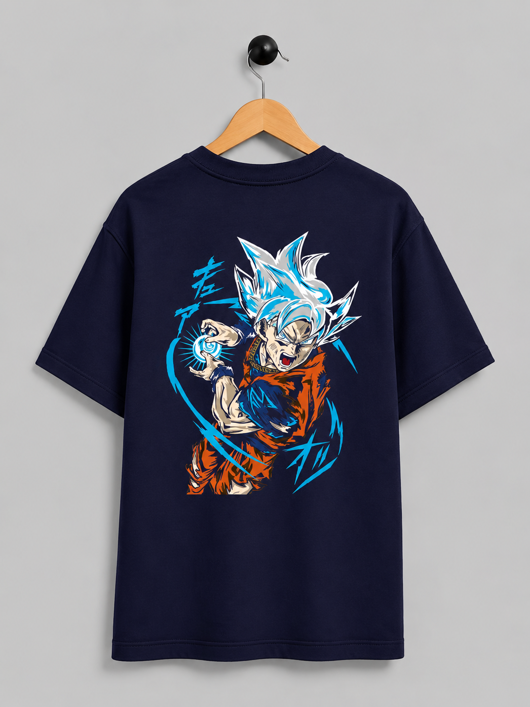 Super Saiyan Blue Goku Oversized T-Shirt