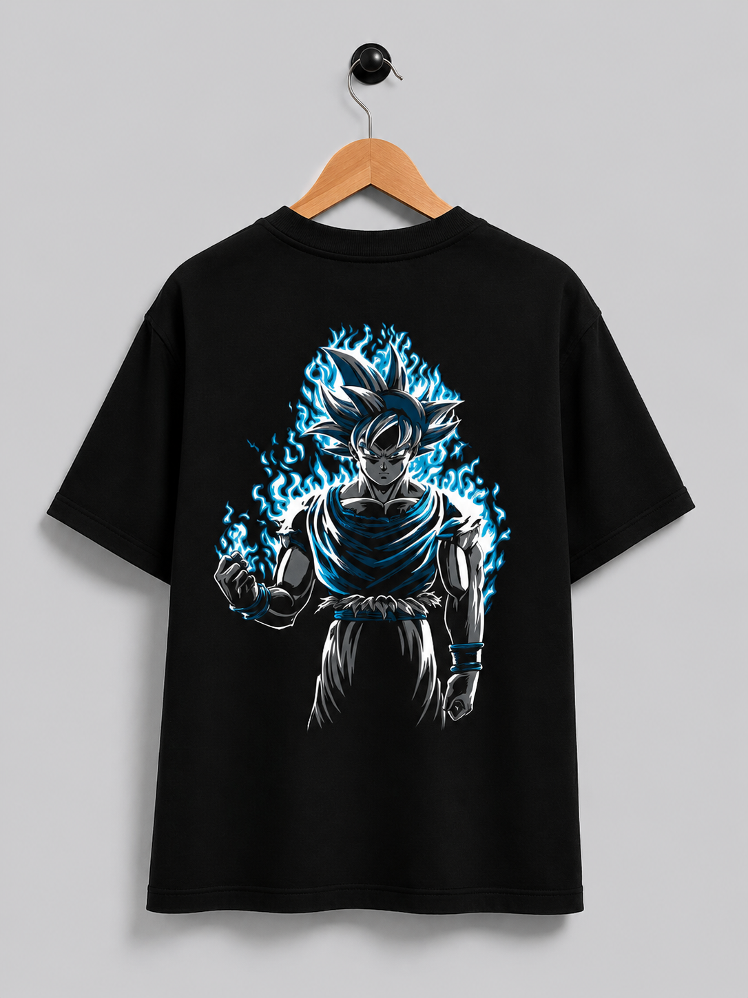 Goku Ultra Instinct Aura Oversized T-Shirt