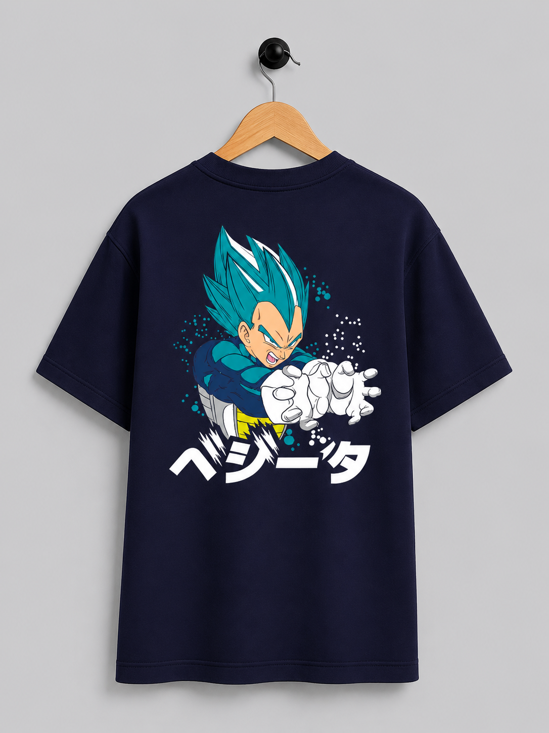 Vegeta Blue Power Oversized T-Shirt