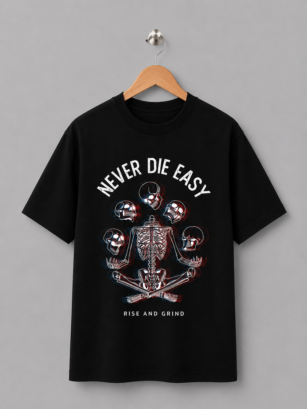 Never Die Easy Oversized T-Shirt